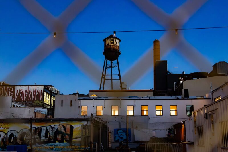 Chainlink Fence, Williamsburg, Brooklyn