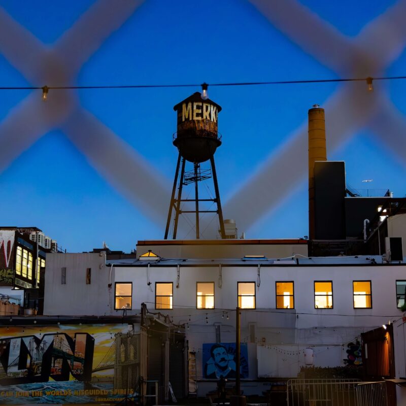 Chainlink Fence, Williamsburg, Brooklyn
