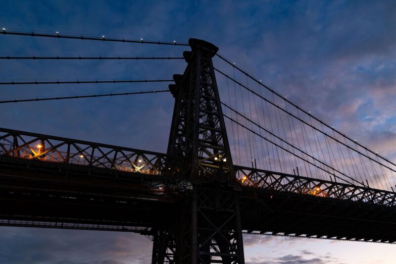 Williamsburg Bridge at Dusk