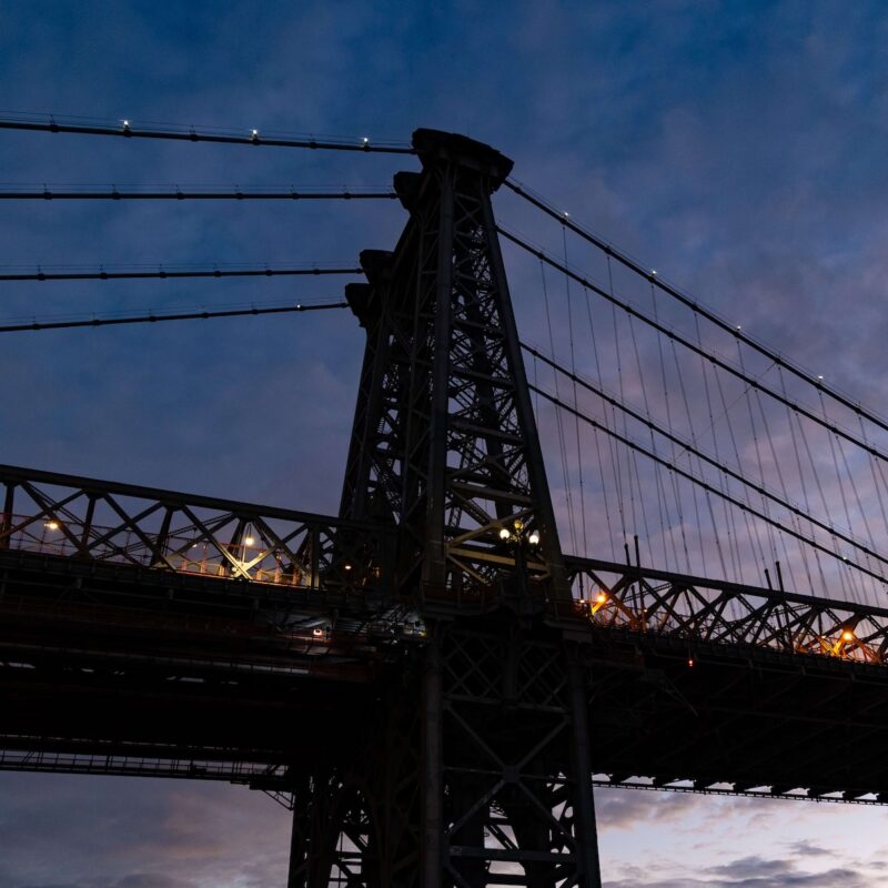 Williamsburg Bridge at Dusk