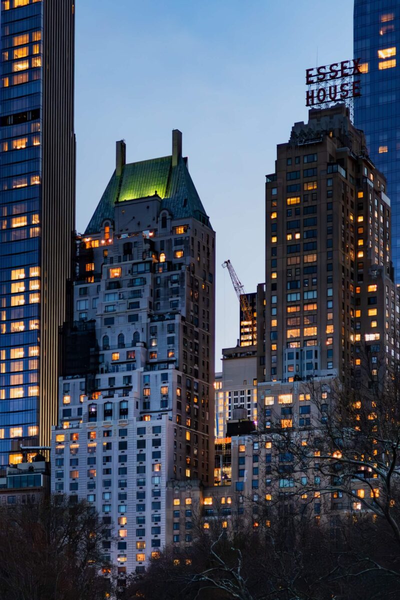 Essex House at Dusk