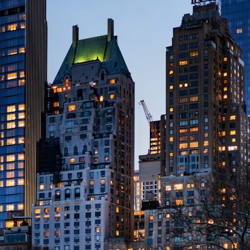 Essex House at Dusk