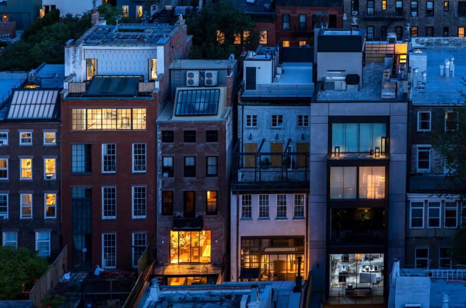 An image from The Grand Hour gallery wall from Nocturne in Blue by Pamela Thomas-Graham, featuring indigo twilight photography.