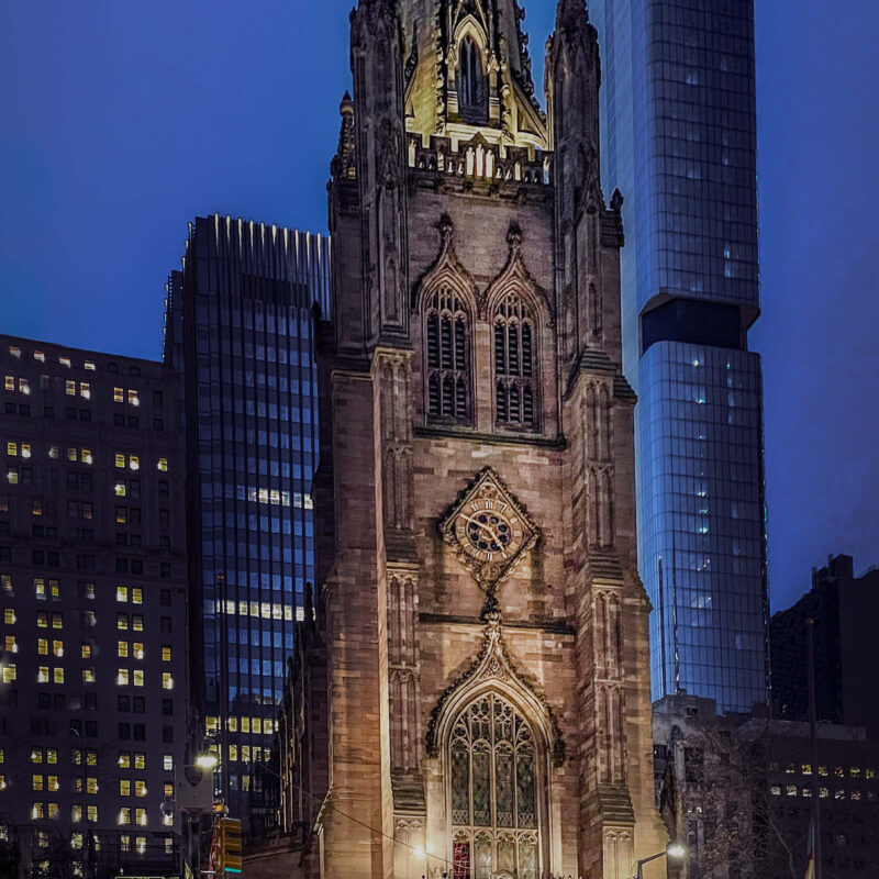 Trinity Church Twilight