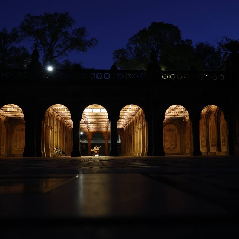 Twilight at Bethesda Terrace