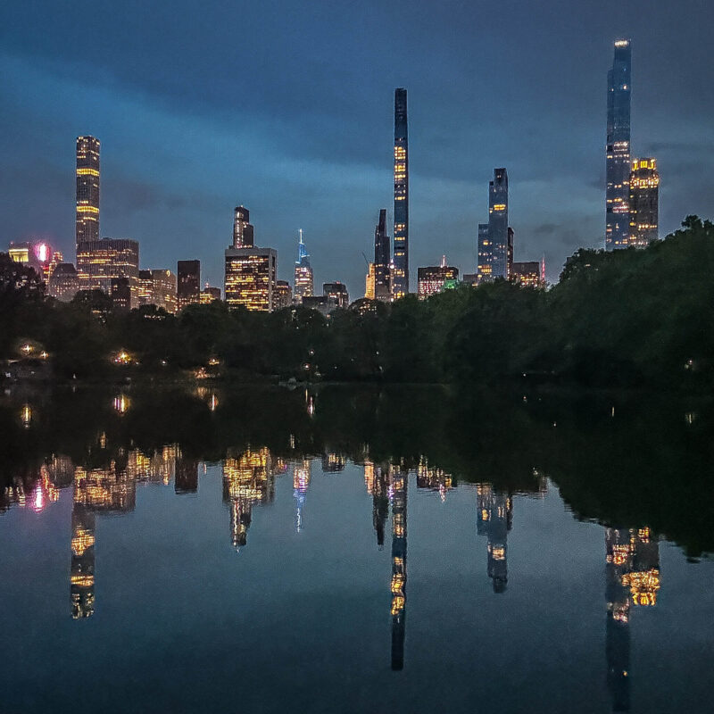Twilight at the Lake
