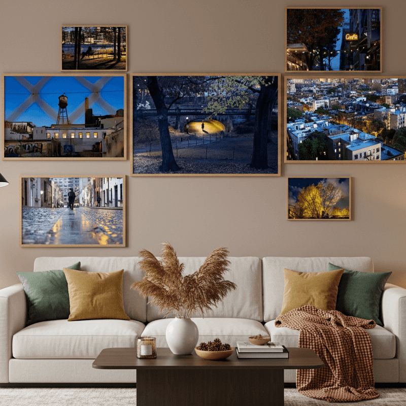 The Luminous Hour Gallery Wall