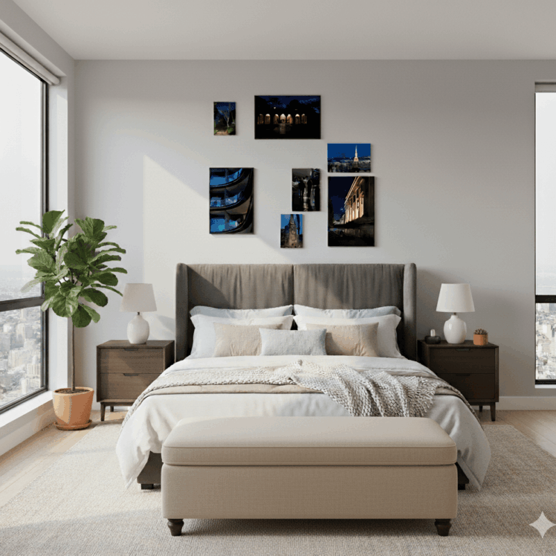 The Velvet Hour Gallery Wall