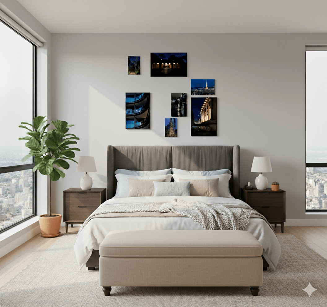 The Velvet Hour Gallery Wall