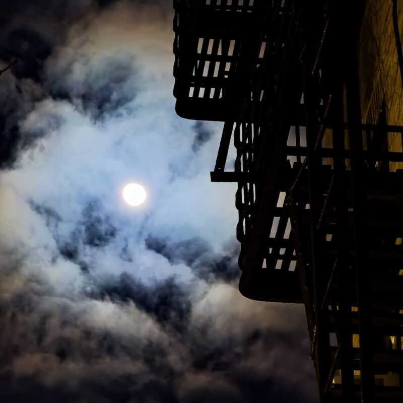 Moonlight Fire Escape