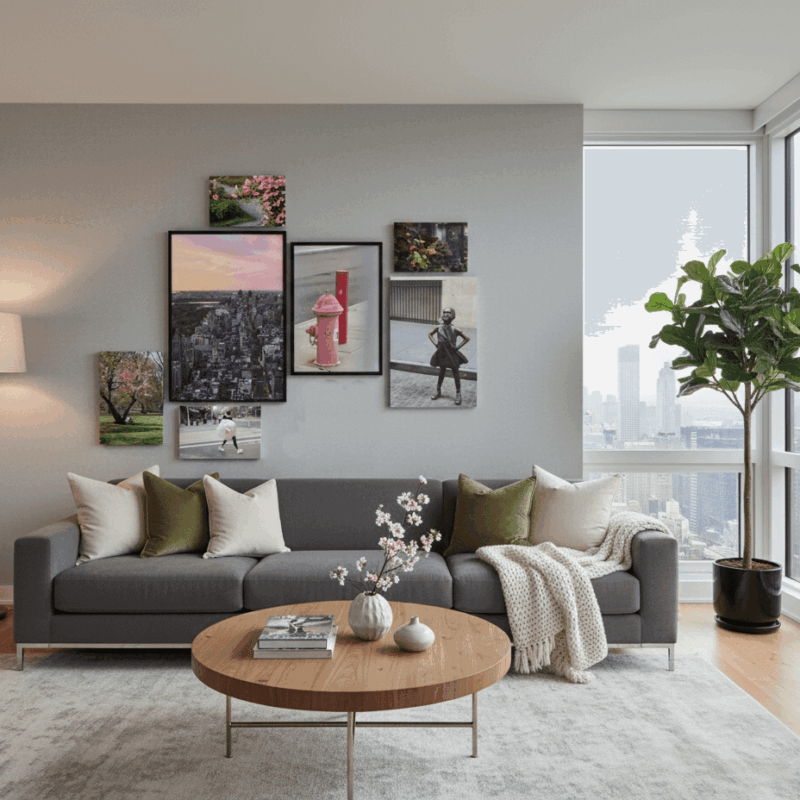 Wild Rose Gallery Wall