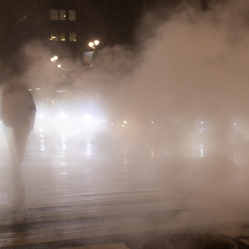 A Figure Kept by Steam