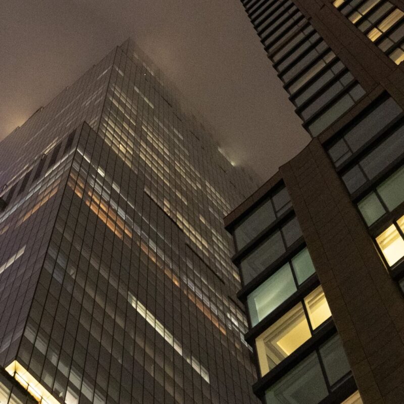 Fog Takes the Upper Floors